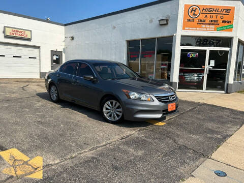 2011 Honda Accord for sale at HIGHLINE AUTO LLC in Kenosha WI