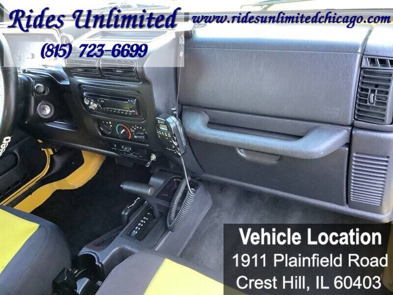 2004 Jeep Wrangler X