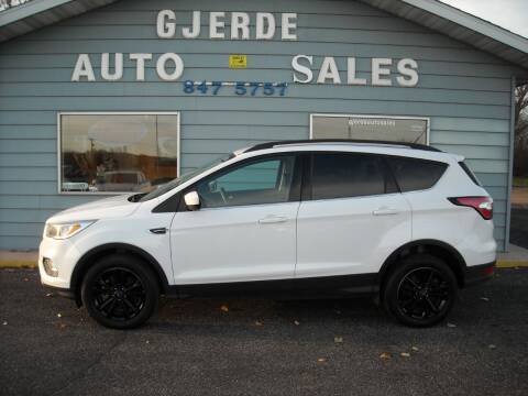 2018 Ford Escape for sale at GJERDE AUTO SALES in Detroit Lakes MN