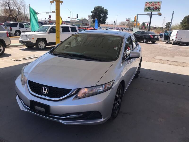 2015 Honda Civic for sale at Fiesta Motors Inc in Las Cruces NM