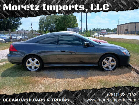 2006 Honda Accord for sale at Moretz Imports, LLC in Spring TX