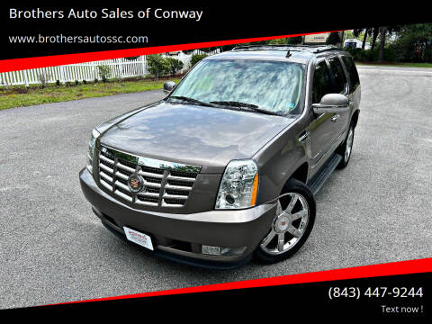 2014 Cadillac Escalade for sale at Brothers Auto Sales of Conway in Conway SC