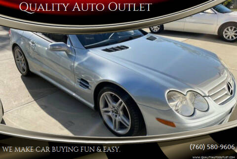 2007 Mercedes-Benz SL-Class for sale at Quality Auto Outlet in Vista CA