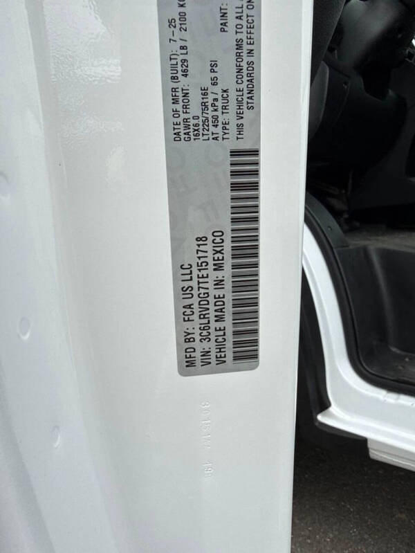 2026 RAM ProMaster