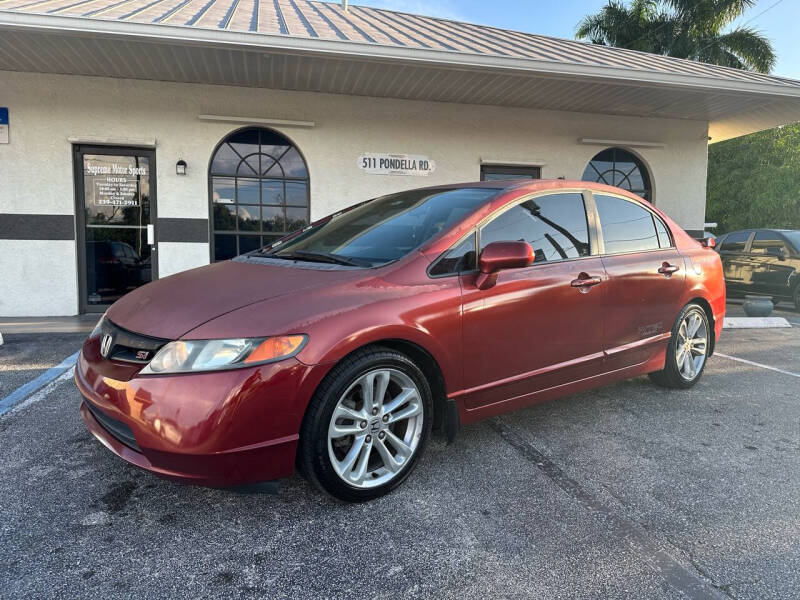 2007 Honda Civic for sale at Supreme Motor Sports in North Fort Myers FL