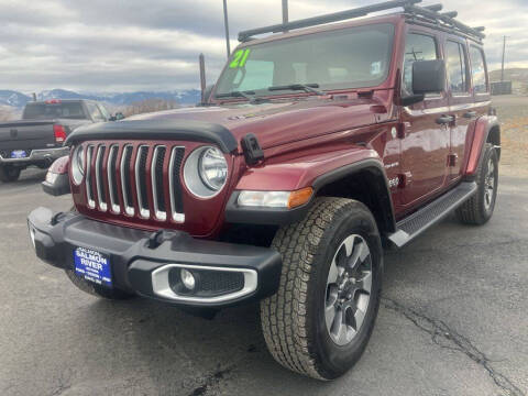 2021 Jeep Wrangler Unlimited for sale at QUALITY MOTORS in Salmon ID