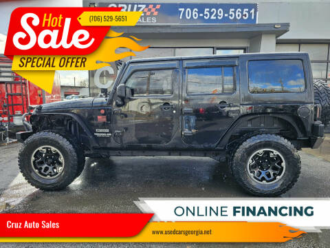 2013 Jeep Wrangler Unlimited for sale at Cruz Auto Sales in Dalton GA