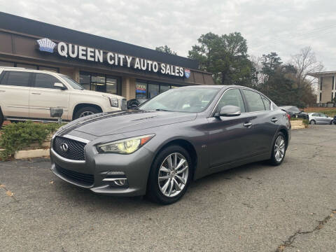 2016 Infiniti Q50 for sale at Queen City Auto Sales in Charlotte NC