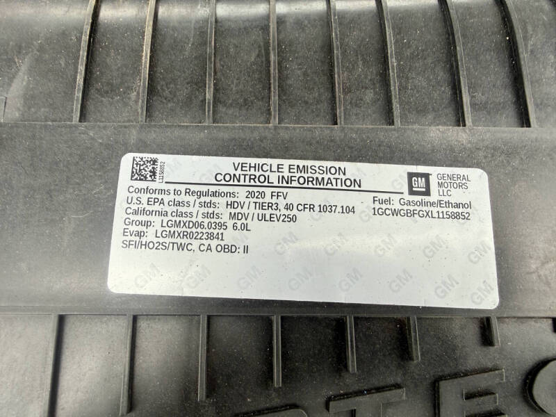 2020 Chevrolet Express 2500