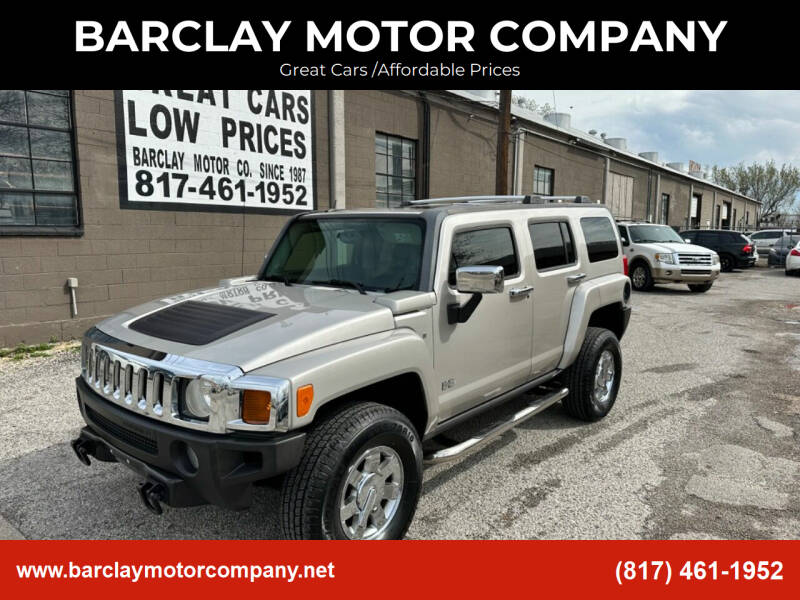 2007 HUMMER H3 for sale at BARCLAY MOTOR COMPANY in Arlington TX