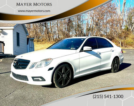 2010 Mercedes-Benz E-Class E 350 Sport 4MATIC