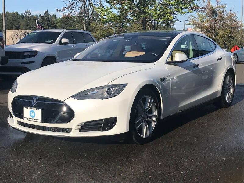 2015 Tesla Model S for sale at GO AUTO BROKERS in Bellevue WA