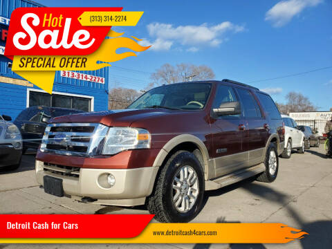 2007 Ford Expedition for sale at Detroit Cash for Cars in Warren MI