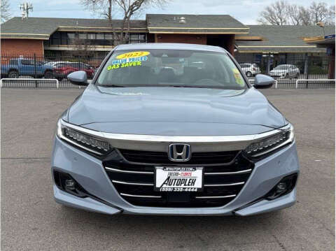 2022 Honda Accord Hybrid for sale at Carros Usados Fresno in Fresno CA