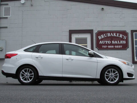 2016 Ford Focus for sale at Brubakers Auto Sales in Myerstown PA