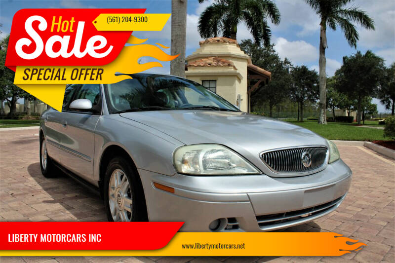 2004 Mercury Sable for sale at LIBERTY MOTORCARS INC in Royal Palm Beach FL