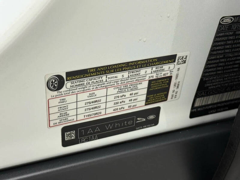 2020 Land Rover Range Rover P525 HSE