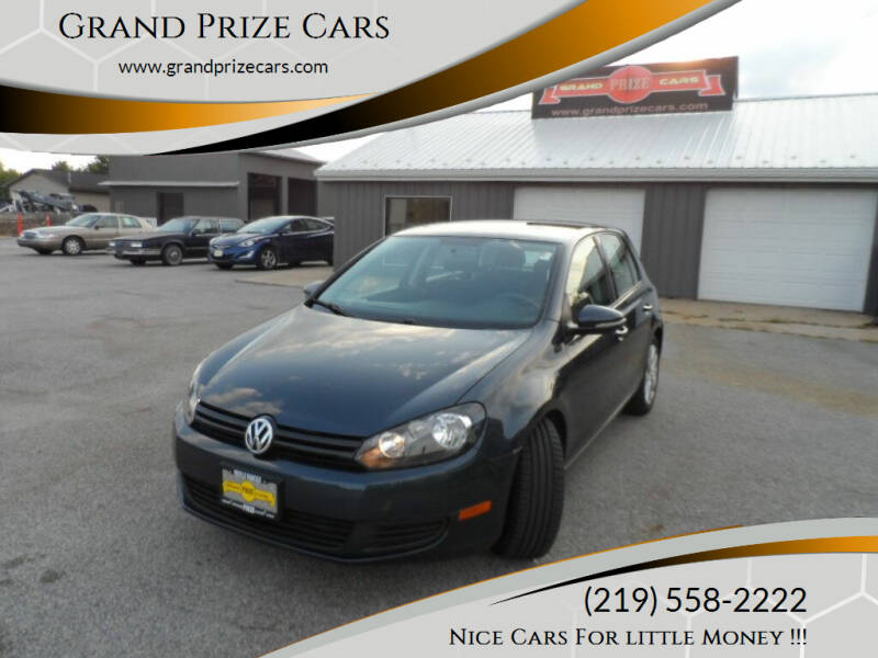 2012 Volkswagen Golf for sale at Grand Prize Cars in Cedar Lake IN