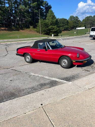 1986 Alfa Romeo Spider Veloce