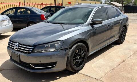 2013 Volkswagen Passat for sale at FIRST CHOICE MOTORS in Lubbock TX