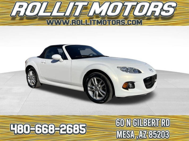 2013 Mazda MX-5 Miata for sale at Rollit Motors in Mesa AZ