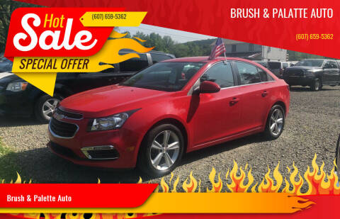 2016 Chevrolet Cruze Limited for sale at Brush & Palette Auto in Candor NY