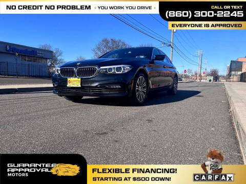 2018 BMW 5 Series for sale at Guarantee Approval Motors in Bridgeport CT