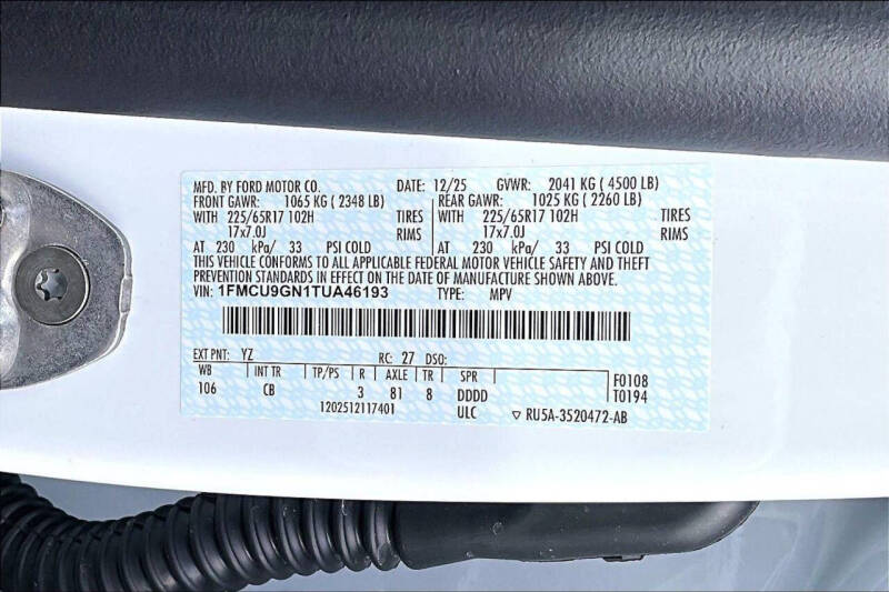 2026 Ford Escape Active