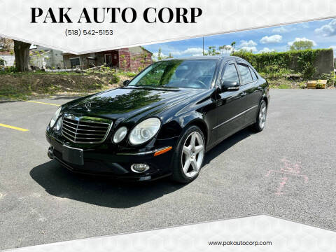 2009 Mercedes-Benz E-Class for sale at Pak Auto Corp in Schenectady NY