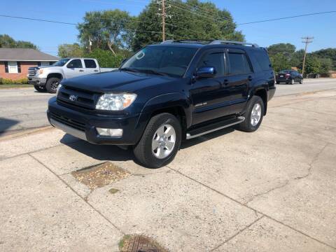 2004 Toyota 4Runner for sale at E Motors LLC in Anderson SC