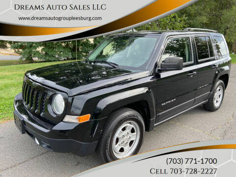 2014 Jeep Patriot for sale at Dreams Auto Sales LLC in Leesburg VA