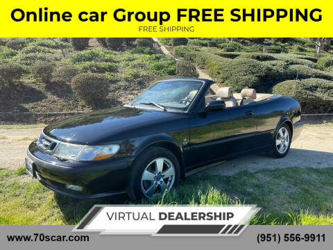 2002 Saab 9-3 for sale at Car Group       FREE SHIPPING in Riverside CA