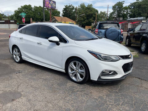 2016 Chevrolet Cruze for sale at HD Plus Motors in Denver CO