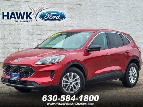 2022 Ford Escape for sale at Hawk Ford of St. Charles in Saint Charles IL