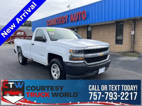 2017 Chevrolet Silverado 1500 for sale at Courtesy Auto Sales in Chesapeake VA