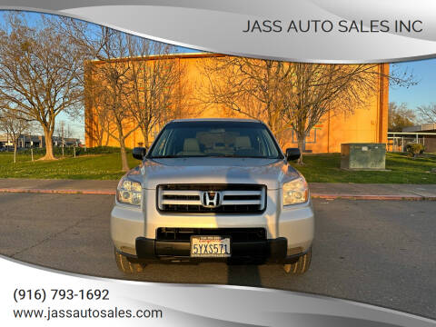 2007 Honda Pilot for sale at Jass Auto Sales Inc in Sacramento CA