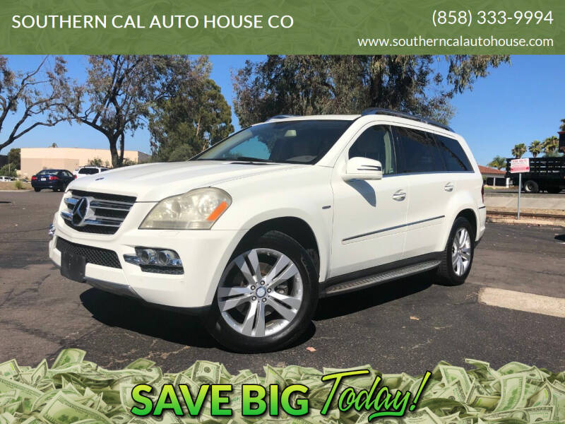 2011 Mercedes-Benz GL-Class for sale at SOUTHERN CAL AUTO HOUSE CO in San Diego CA