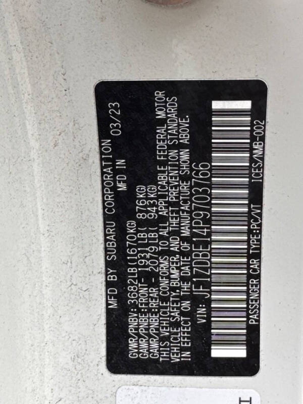 2023 Subaru BRZ Limited