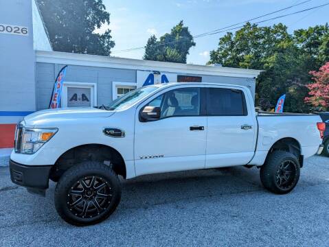2017 Nissan Titan for sale at A&A Auto Sales in Fuquay Varina NC