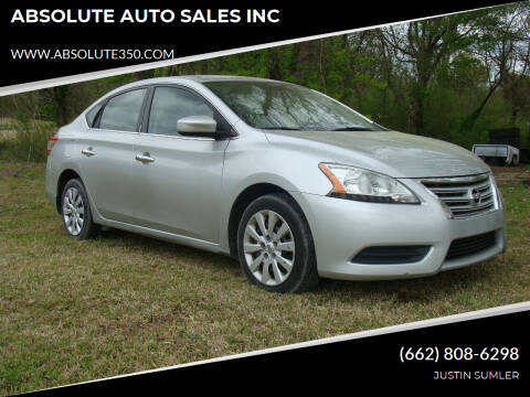 2015 Nissan Sentra for sale at ABSOLUTE AUTO SALES INC in Corinth MS
