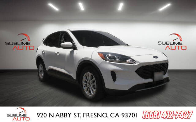 2021 Ford Escape for sale at SUBLIME AUTO in Fresno, CA