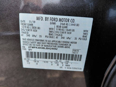 2020 Ford Edge Titanium
