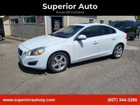 2013 Volvo S60 for sale at Superior Auto in Cortland NY