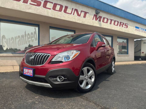2015 Buick Encore for sale at Discount Motors in Pueblo CO
