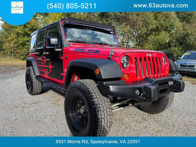 2007 Jeep Wrangler Unlimited for sale at 63 Auto Inc in Spotsylvania, VA