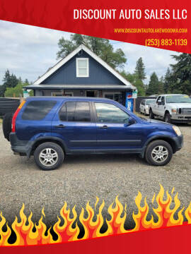 2002 Honda CR-V for sale at DISCOUNT AUTO SALES LLC in Spanaway WA