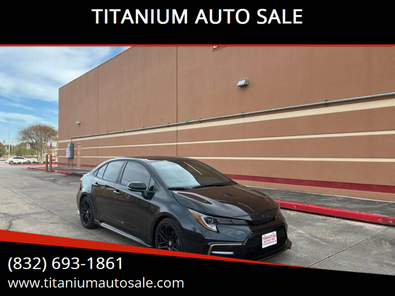 2022 Toyota Corolla for sale at TITANIUM AUTO SALE in Houston TX