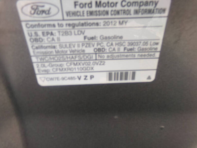 2012 Ford Focus SE