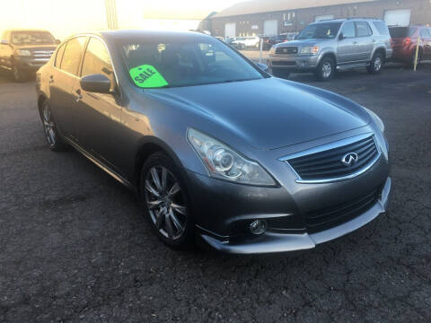 2010 Infiniti G37 Sedan for sale at M&P Auto Sales in Rochester NY