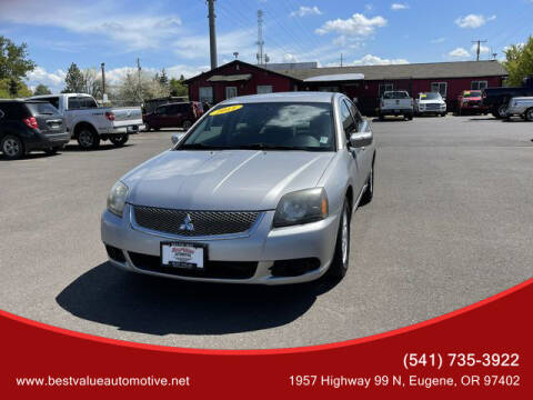 2011 Mitsubishi Galant for sale at Best Value Automotive in Eugene OR